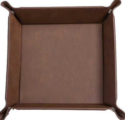 Personalized Dark Brown Snap Up Tray -  - Completeful