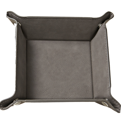 Personalized Gray Snap Up Tray -  - Completeful