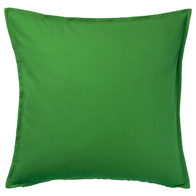 Monogram Colorful Throw Pillow Covers - Green - Wingpress Designs