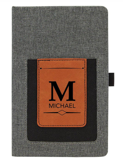 Personalized Journal with Card Slot -  - Completeful