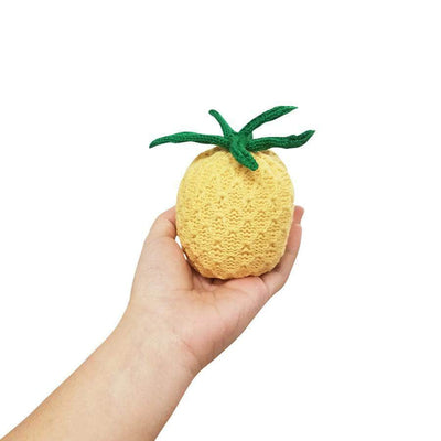 Organic Baby Toys - Newborn Rattles | Pineapple -  - Estella