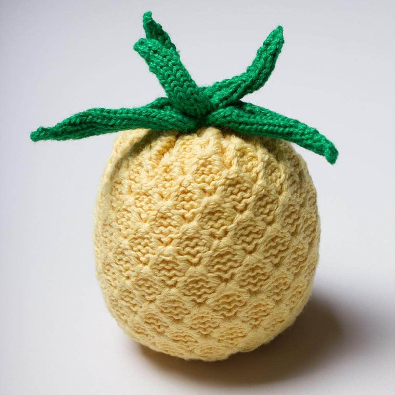 Organic Baby Toys - Newborn Rattles | Pineapple -  - Estella