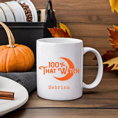 Personalized 100% That Witch Mug -  - Completeful