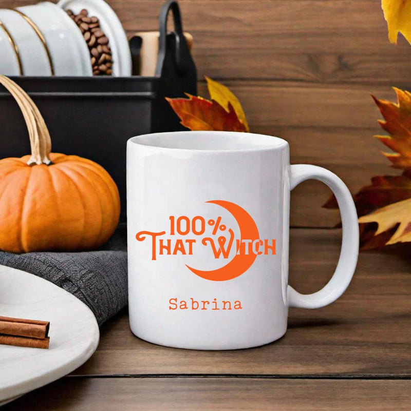 Personalized 100% That Witch Mug -  - Completeful