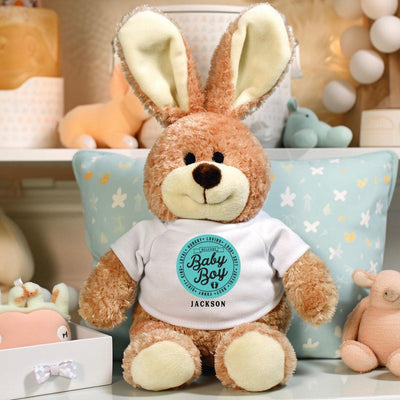 Personalized Baby Stuffed Bunny - - Gifts For You Now