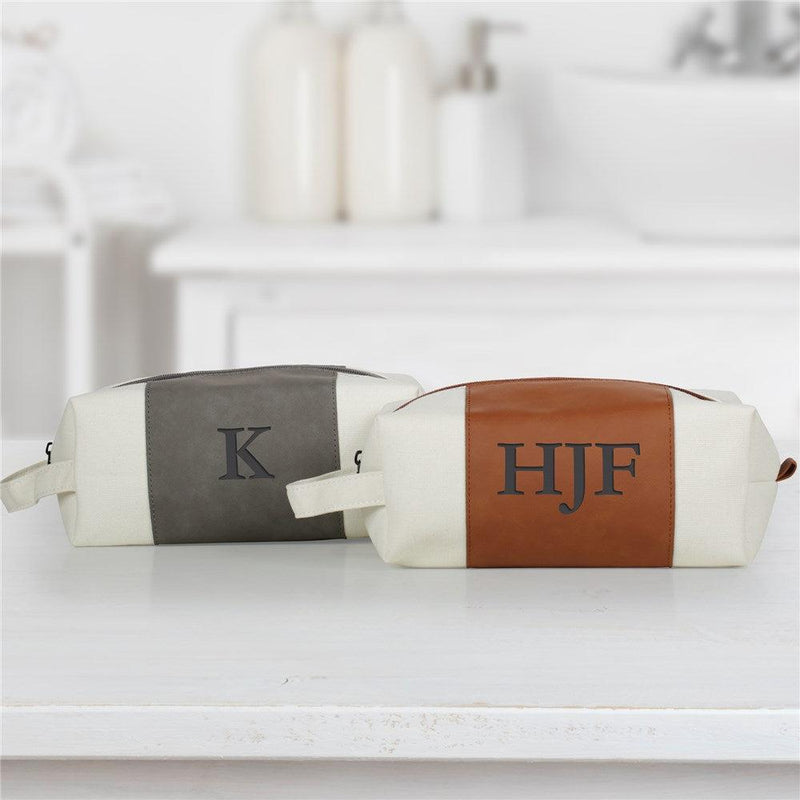 Personalized Vegan Leather Toiletry Bags - - Gifts For You Now