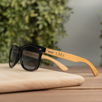 Personalized Wood Sunglasses -  - Completeful