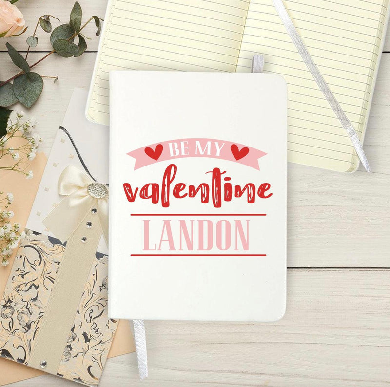 Personalized Be My Valentine Journal - - Gifts For You Now