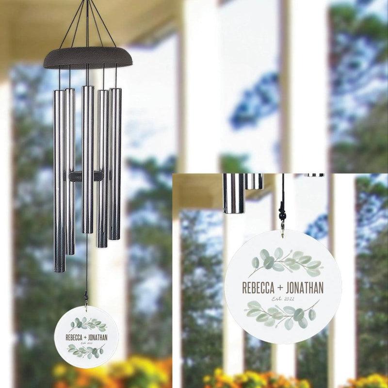 Personalized Couple Wind Chimes