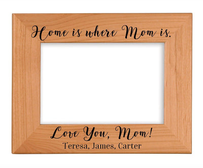 Personalized Wooden Picture Frames for Mom -  - Completeful