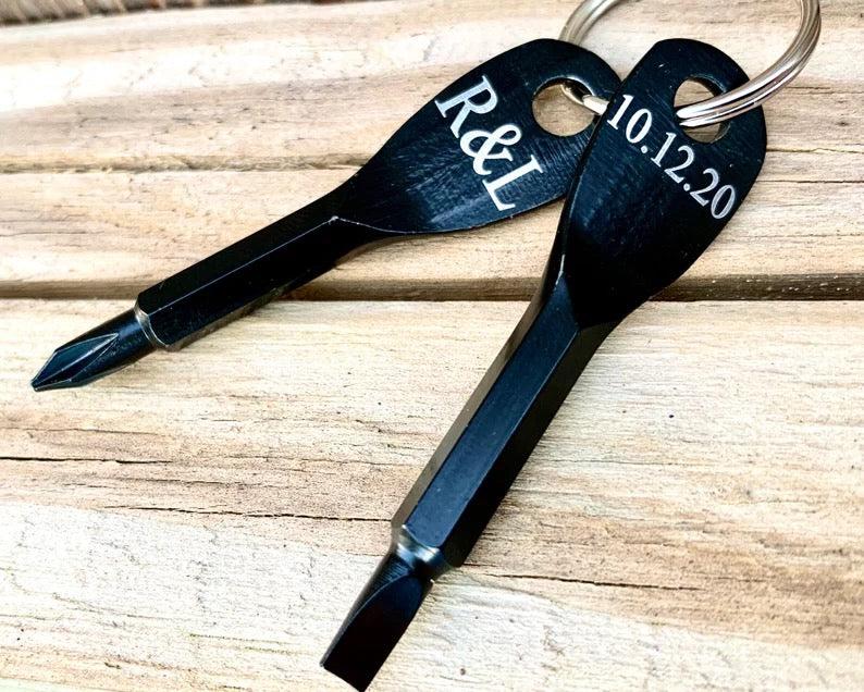 Personalized Keychain Screwdrivers -  - Completeful