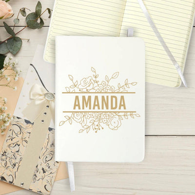 Personalized Small Leatherette Journal For Her - - Gifts For You Now