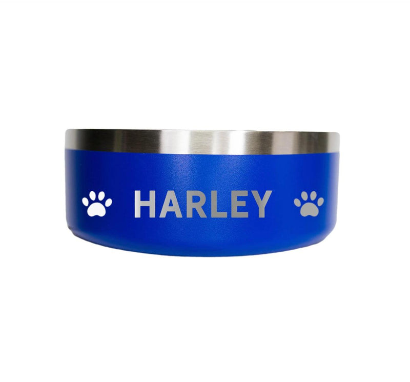 Personalized Stainless Steel Pet Feeding Bowl -  - Completeful