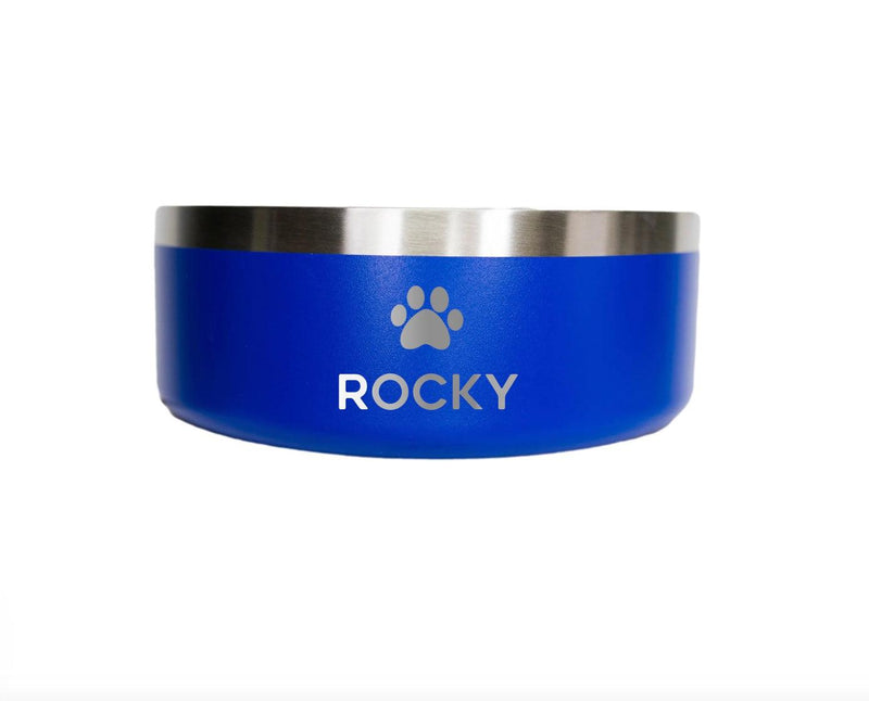 Personalized Stainless Steel Pet Feeding Bowl -  - Completeful