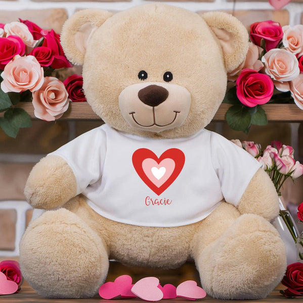 Personalized Valentine's Day Teddy Bear - - Gifts For You Now