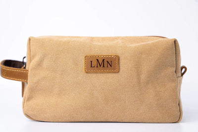 Personalized Canvas Travel Toiletry Bag -  - Completeful