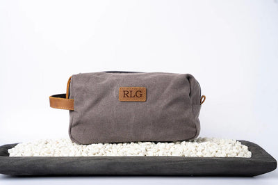 Personalized Canvas Travel Toiletry Bag -  - Completeful