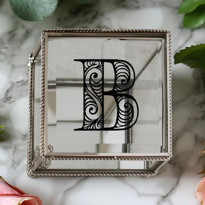 Personalized Glass Jewelry Box - Valentine's Day Gifts - - Gifts For You Now