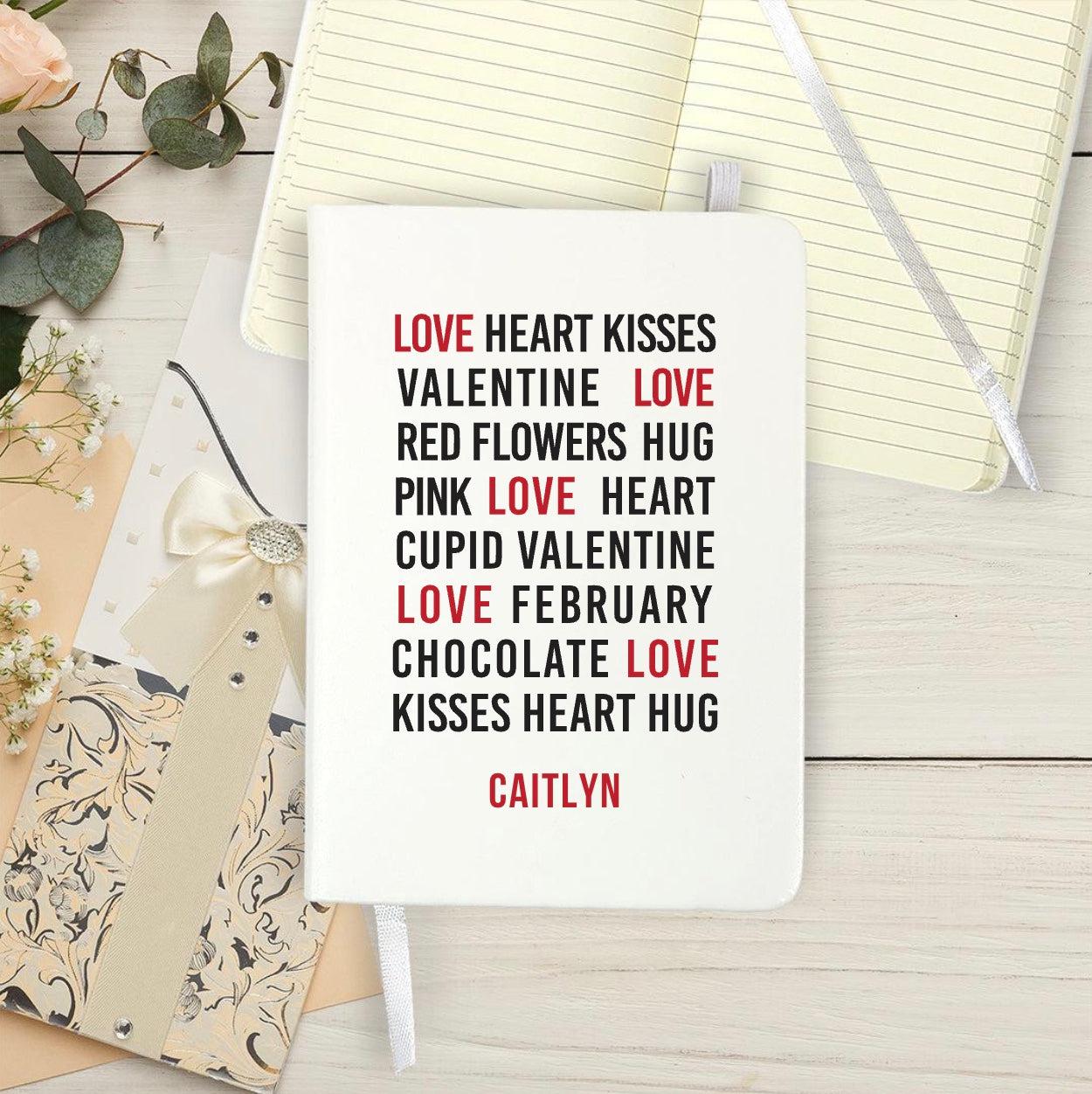 Personalized Valentine's Day Journal - - Gifts For You Now