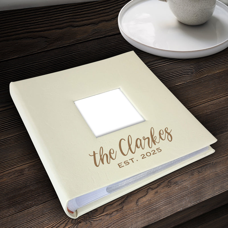 Personalized Photo Album - Wedding Keepsake