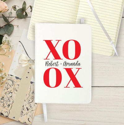 Personalized XOXO Valentine's Day Journal - - Gifts For You Now