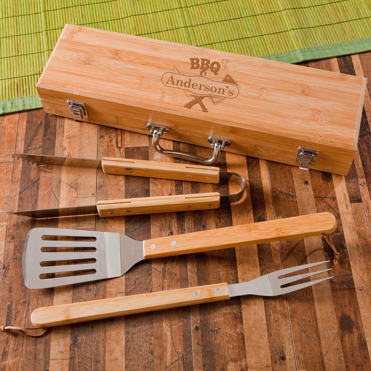 Personalized Grill Set for Dad -  - Completeful