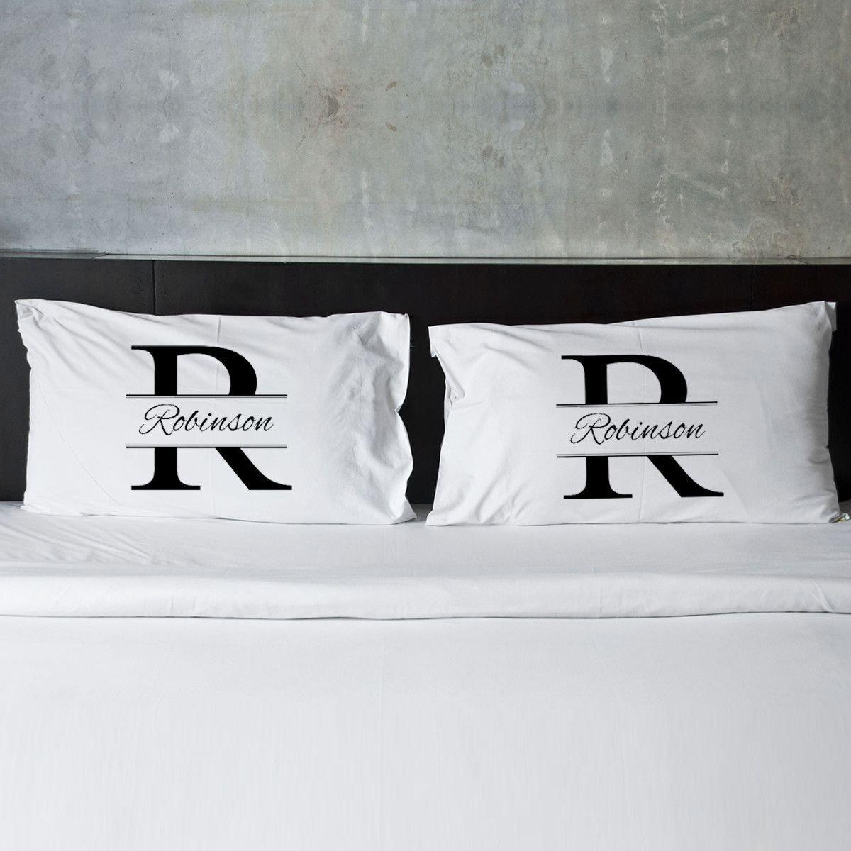 Personalized pillowcases 2024 for couples