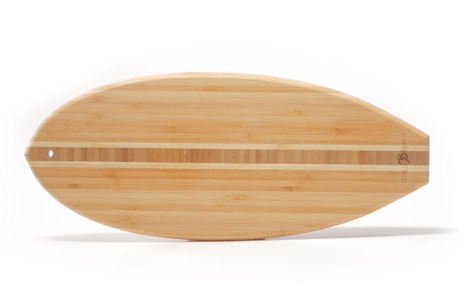 Personalized Eco-Friendly Surfboard Bamboo Cutting Board