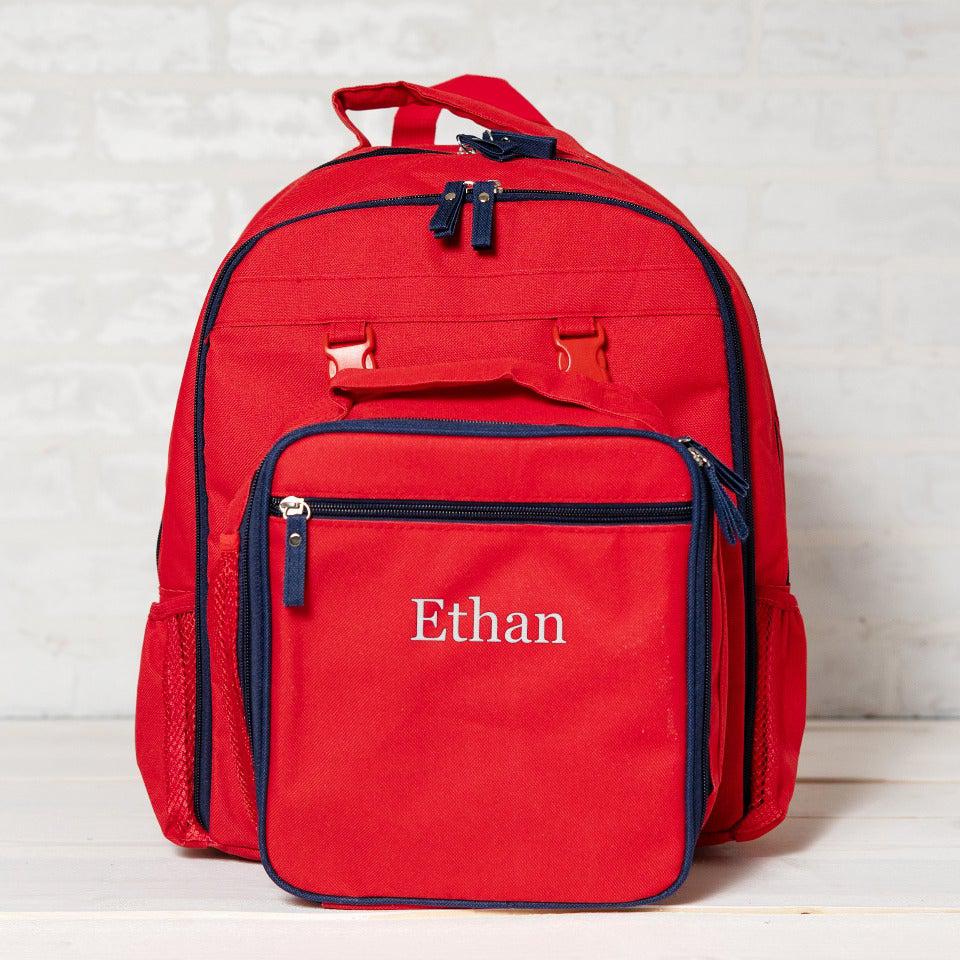 Personalized Matching Backpack & Lunch Bag Combo – Gifts Happen Here
