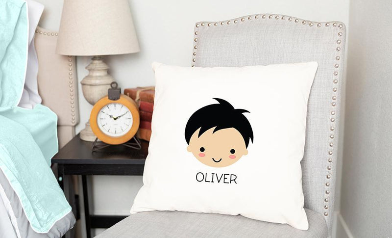 Personalized Children’s Character Throw Pillow Covers -  - Wingpress Designs