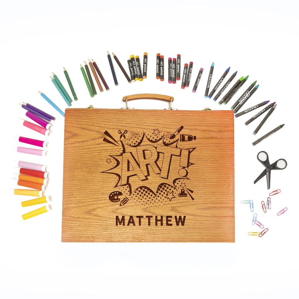 Kids Art Kit, Personalized Art Kit for Kids, Art Accessory Kits, Art Kits  for Girls 