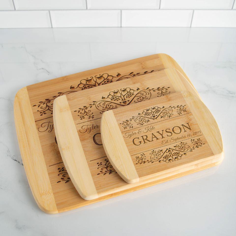 Large Bamboo Cutting Board – CUTTING EDGE GIFTS